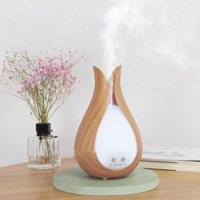 HOMEFISH 200ml 木の穀物湿化器 アロマセラピー アロマ エッセンシャルオイルディフューザー 5