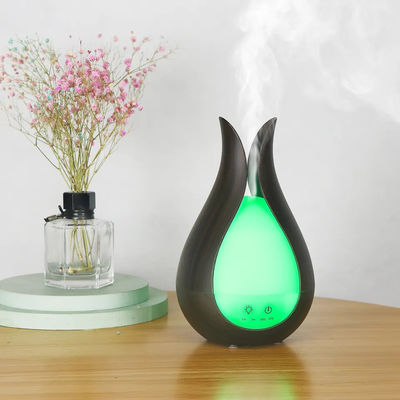 購入 家庭用アロマテラピー機 アロマディフューザー 300ML 容量 ナイトライト付き ポータブル ミニ超音波空気湿化機 online manufacture