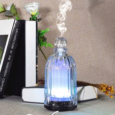よい価格 HOMEFISH 120ml グラス アロマテラピー 湿気 超音波 家庭用 精油 アロマ ディフューザー オンライン