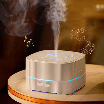 よい価格 HOMEFISH ブルートゥース ミュージック LEDライト エッセンシャルオイルディフューザー アロマディフューザー 湿気化器 500ML オンライン