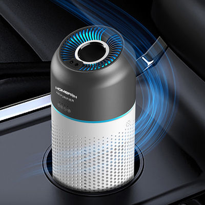 購入 HOMEFISH PM2.5 TVOC センサー ヘパフィルタージェスチャー制御付き 自動車空気浄化器 online manufacture