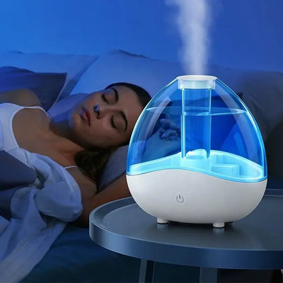 HOMEFISH 超音波原子化湿気 150mL/H-250mL/H 夜光付き大きな霧出力