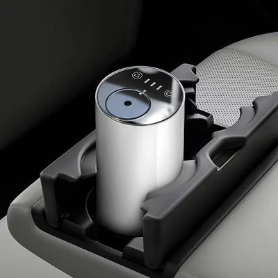 HOMEFISH スマートタッチスクリーン付き 携帯型無水霧化器 車用アロマディフューザー