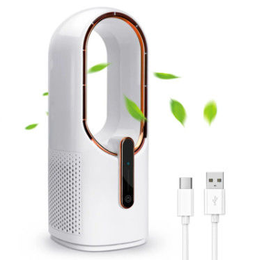よい価格 HOMEFISH 葉のない扇風機 室温化器 USB 充電式エアクーラー 3 ギア オンライン
