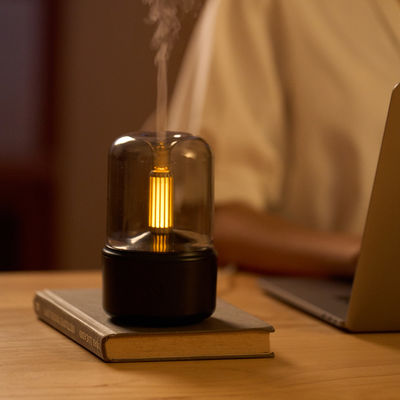 購入 USB クリエイティブキャンドルライト アロマティックディフューザーと湿気化器の電源故障防止 online manufacture