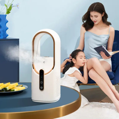 よい価格 卸売 葉のない電動霧扇 2200mAh 大型バッテリー 井戸設計 冷霧湿媒 携帯 安全霧扇 湿媒 オンライン