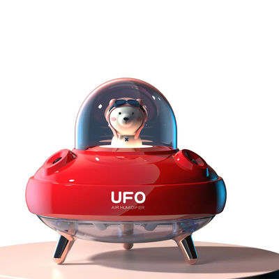 よい価格 400ML かわいいデザイン UFO湿気機 ダブルスプレー湿気 静かな充電可能なUSB湿気機 色彩豊かな夜光 オンライン