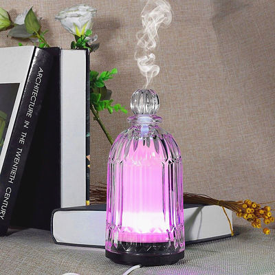 よい価格 HOMEFISH OEM ドロップシッピング 多彩 120ml ガラス湿気化器 精油ディフューザー 香りディフューザー マシン オンライン