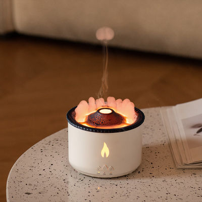 よい価格 最新の豪華火山火炎アロマディフューザー オイルアロマ360ディフューザー 超音波香り機 3D火炎アロマディフューザー オンライン