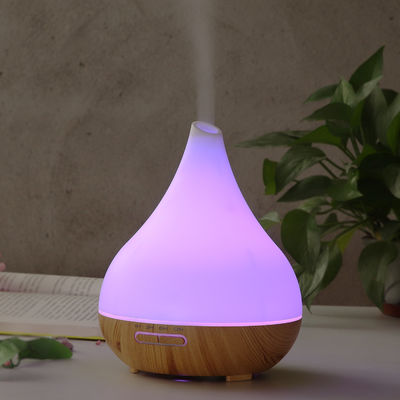 よい価格 HOMEFISH 400ml エッセンシャルオイルディフューザー 木製アロマディフューザー OEM ODM オンライン