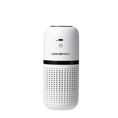 よい価格 HOMEFISH ポータブル 自動車 空気浄化器 USB 再充電可能 3ギア 調節可能 オンライン
