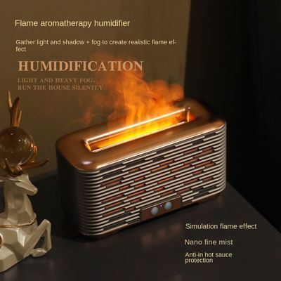 よい価格 炎アロマテラピー湿化器 ナノミスト 静かな大容量湿化機 大気光付き オンライン